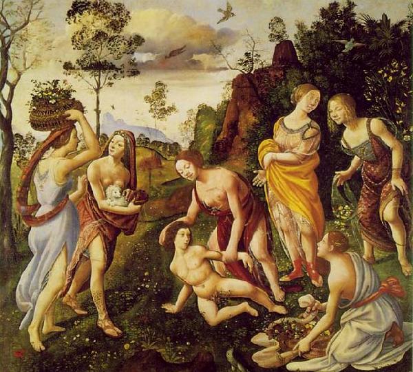 Piero di Cosimo The Finding of Vulcan on Lemnos oil painting picture